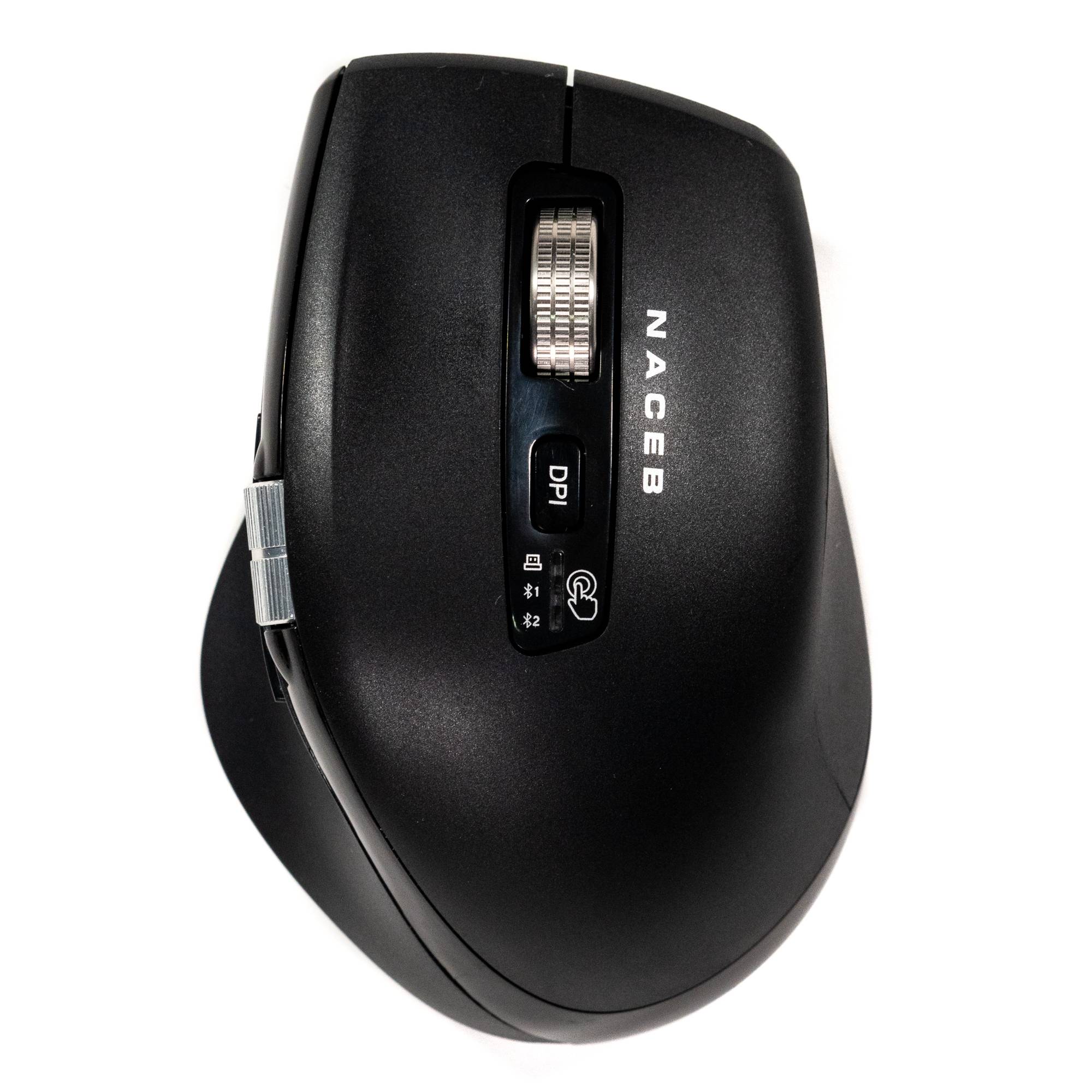 Naceb Mouse Inalambrico Doble Scroll NA-0133 - Naceb Mouse Inalambrico Doble Scroll NA-0133 -